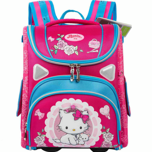 Школьный ортопедический рюкзак для девочек оптом "Hello Kitty"