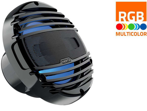 Динамики Hertz HMX 8-LD-TW / TC Marine Coax Set White комплект из 2х штук с подсветкой