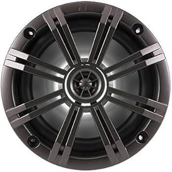 Морская коаксиальная акустика KICKER KM654L 65/195W, 4 Ом, 16 см, 20 мм твитер, LED подсветка, Белый + серый грили Морская коаксиальная акустика KICKER KM654L 65/195W, 4 Ом, 16 см, 20 мм твитер, LED подсветка, Белый + серый грили