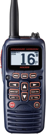 Морская портативная плавающая радиостанция Standard Horizon HX-320
