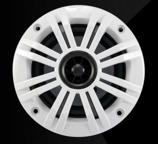 Морская коаксиальная акустика KICKER KM44 50/100W, 4 Ом, 10 см, Белый + серый грили Морская коаксиальная акустика KICKER KM44 50/100W, 4 Ом, 10 см, Белый + серый грили
