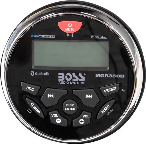 Аудиосистема магнитола BOSS AUDIO MGR350B marine катер