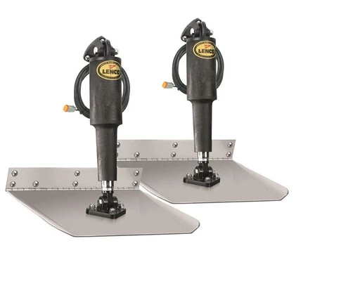 Комплект триммеров Lenco 12"x12" Standard Mount Trim Tab Kit 12v Requires Switch 15007-101