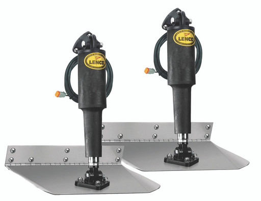 Комплект триммеров Lenco 9"x12" Standard Mount Trim Tab Kit 12v Requires Switch 15001-101