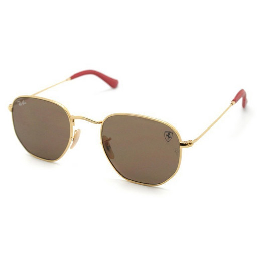 Ray Ban Hexagonal Metal RB3548NM Scuderia Ferrari Collection F00863 / 51 mm