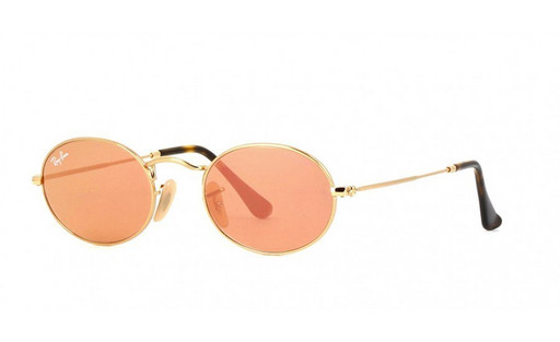 Rayban 2024 oval flat