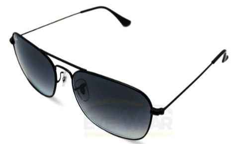 RAY BAN CARAVAN RB3136 002/32 58-15-140 3N