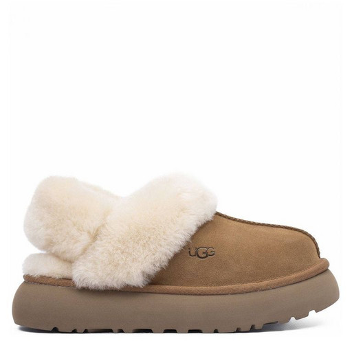 UGG SLIPPERS DISQUETTE CHESTNUT