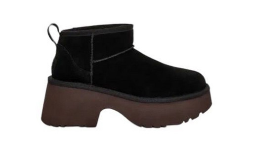 UGG ULTRA MINI NEW HEIGHTS BLACK