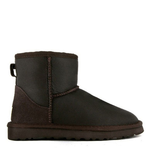 UGG MENS CLASSIC MINI METALLIC CHOCOLATE