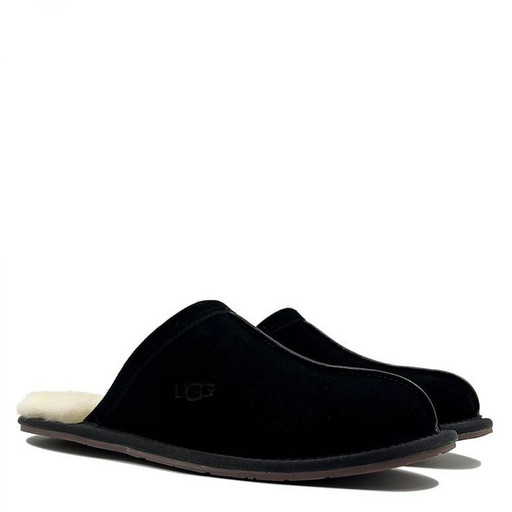 UGG MENS SCUFF SLIPPER BLACK