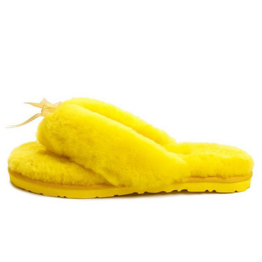 FLUFF FLIP FLOP II YELLOW