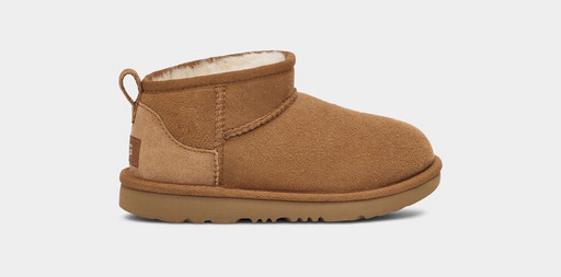 UGG CLASSIC ULTRA MINI BOOT KIDS CHESTNUT