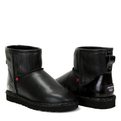 UGG CLASSIC MINI STAR WARS BLACK