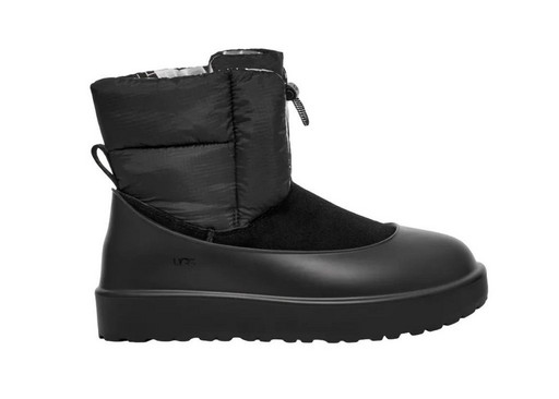 UGG CLASSIC MAXI TOGGLE MINI BOOT BLACK