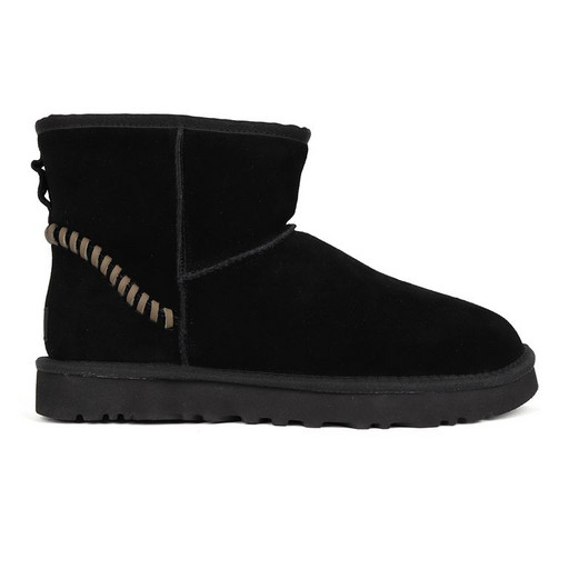 CLASSIC MINI DECO SUEDE BOOT MEN'S BLACK