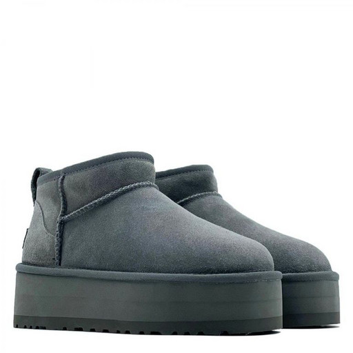 UGG CLASSIC ULTRA MINI PLATFORM GREY