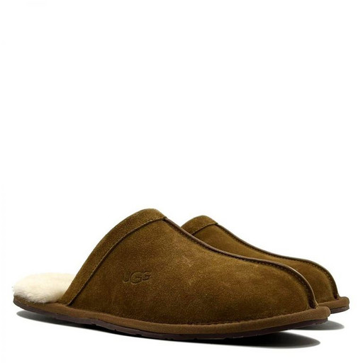 UGG MENS SCUFF SLIPPER CHESTNUT