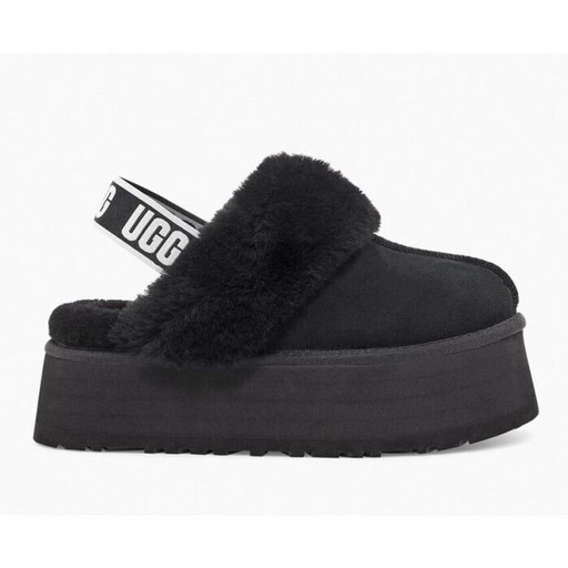 UGG FUNKETTE SLIPPER - BLACK