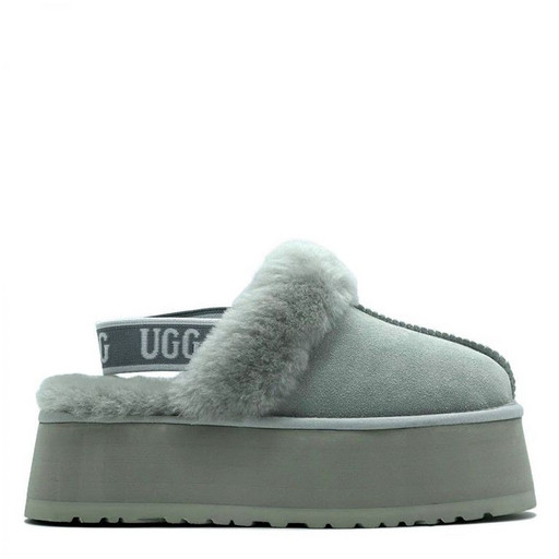 UGG FUNKETTE SUEDE PLATFORM GREY VIOLET