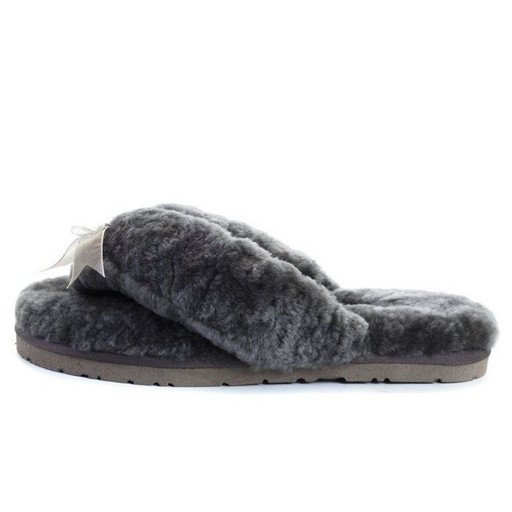 FLUFF FLIP FLOP II GREY