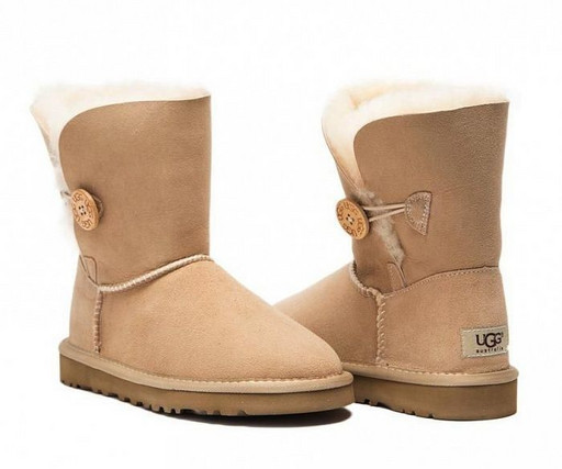 UGG BAILEY BUTTON II SAND