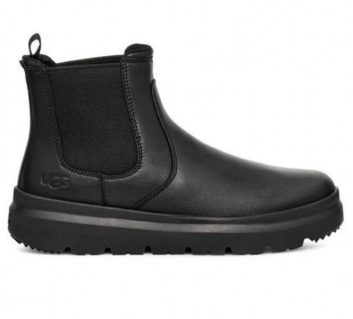 UGG BURLEIGH  LEATHER CHELSEA BLACK