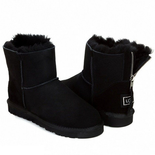 UGG MINI ZIP BLACK