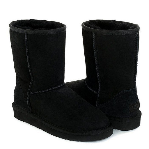 UGG CLASSIC SHORT II BLACK