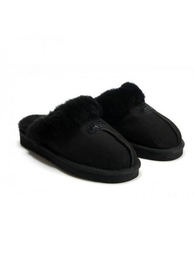 UGG MENS SLIPPERS SCUFETTE BLACK