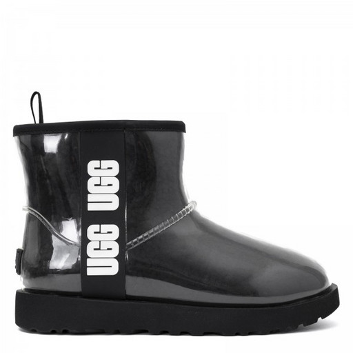 UGG CLASSIC CLEAR MINI BLACK