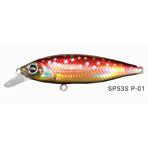 ВОБЛЕР THEOUTDOOR ZOKA SP53S P-01, 4,4 Г, 53 ММ, SUSPENDING