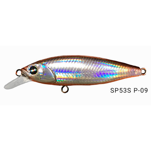 ВОБЛЕР THEOUTDOOR ZOKA SP53S P-09, 4,4 Г, 53 ММ, SUSPENDING