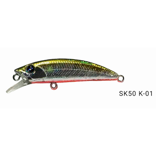ВОБЛЕР THEOUTDOOR ZACO JELLYBEAN SK50 K-01, 5 Г, 50 ММ, SINKING