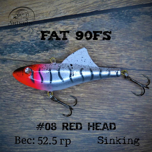 Вайб SHINDIN Fat 90FS #08 Red Head