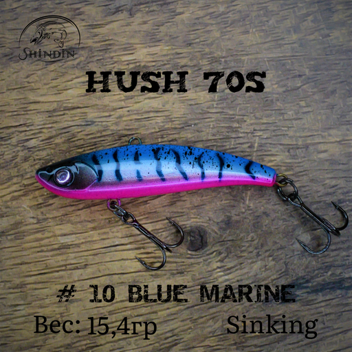 Вайб SHINDIN Hush 70S #10 Blue Marine