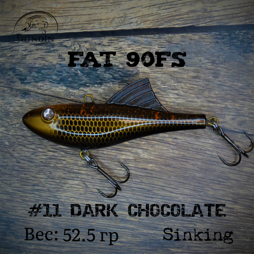 Вайб SHINDIN Fat 90FS #11 Dark Chocolate