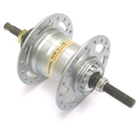Втулка планетарн. Shimano 3R40, 36 отв, 3ск, д. рол.тор, под гайки, 126.8x176.8м(без штырька 86.85мм), б/уп.