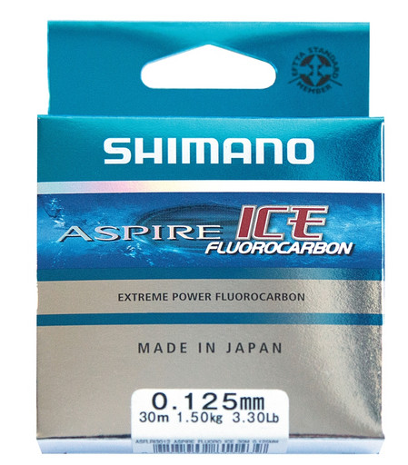 Леска зимняя SHIMANO Aspire Fluo Ice 30 м прозрачная 0,255 мм 4,5 кг