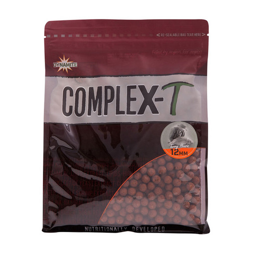 Бойлы тонущие DYNAMITE BAITS Premium CompleX-T 12 мм. 1 кг.