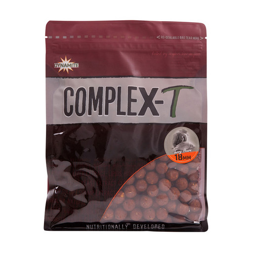 Бойлы тонущие DYNAMITE BAITS Premium CompleX-T 18 мм. 1 кг.