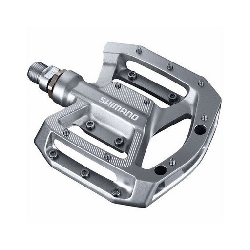 Педали Shimano, GR500, топталки, цв. серебристый