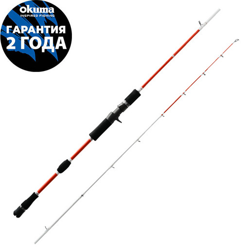 Удилище OKUMA Fireball Spin 6'10'' 208см. PE2-4 100-300 гр. 1+1сек.