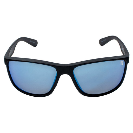 Очки поляризационные RAPALA Wahoo Matte Black Blue Mirror