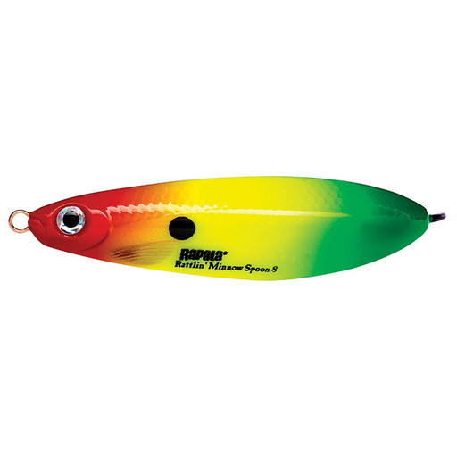 Незацепляйка RAPALA Rattlin' Minnow Spoon 08 /RYGR