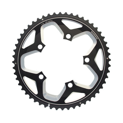 Звезда передн. Shimano, для FC-RS500, 52T-MJ, черн. для 52-36T