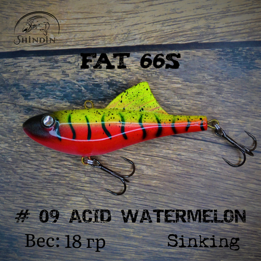 Вайб SHINDIN Fat 66S #09 Acid Watermelon