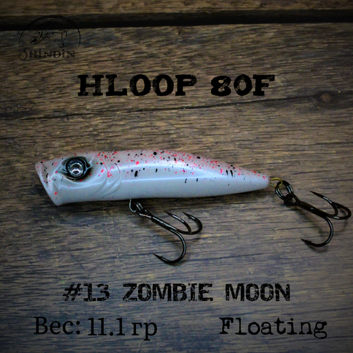 Поппер SHINDIN Hloop 80F #13 Zombie Moon