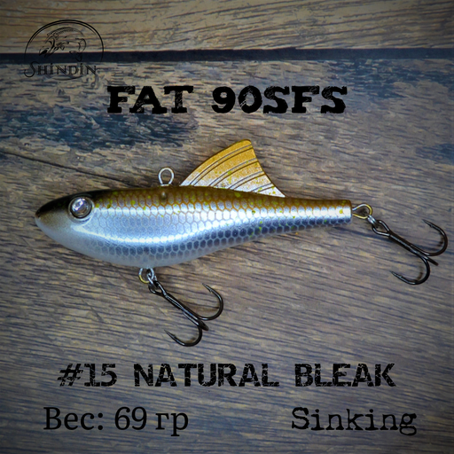 Вайб SHINDIN Fat 90SFS #15 Natural Bleak