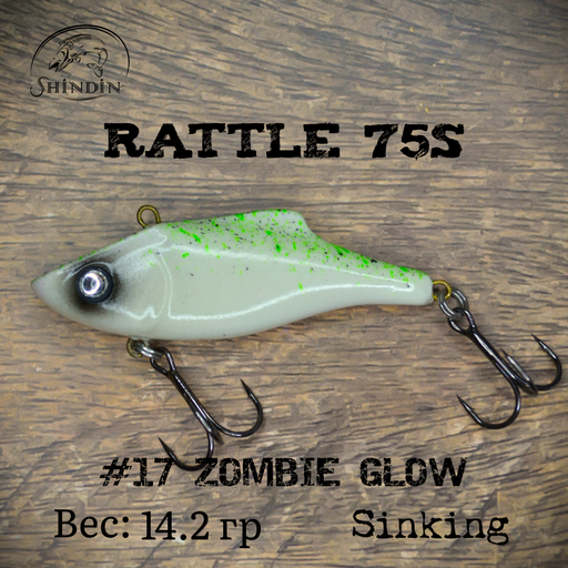 Вайб SHINDIN Rattle 75S #17 Zombie Glow